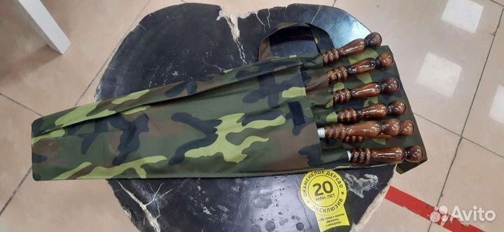 Шампуры в чехле