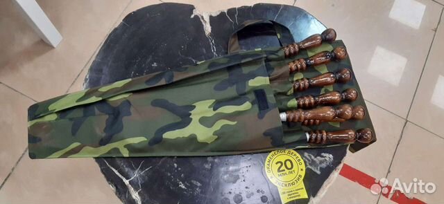 Шампуры в чехле