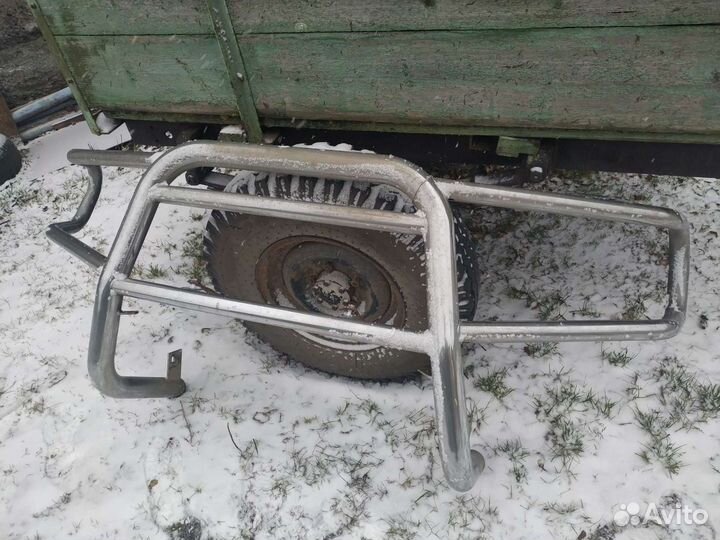 Кенгурятник паджеро 3