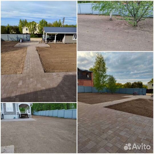 Газон под ключ. Вспашка земли мотоблоком