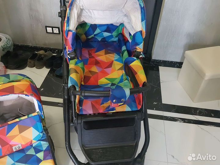 Детская коляска 2 в 1 adamex reggio