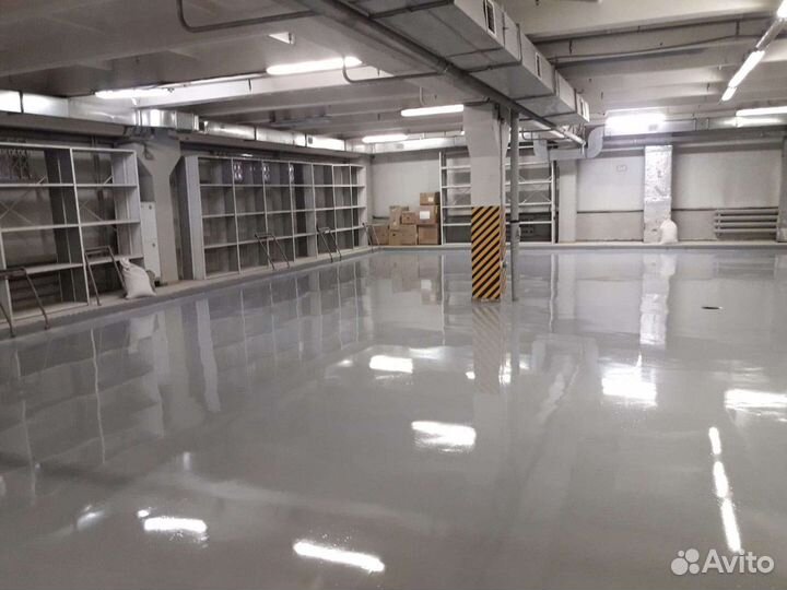 3D полы, полимерные полы