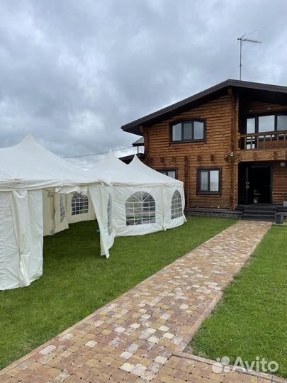 Аренда шатра и мебели (столы, стулья)