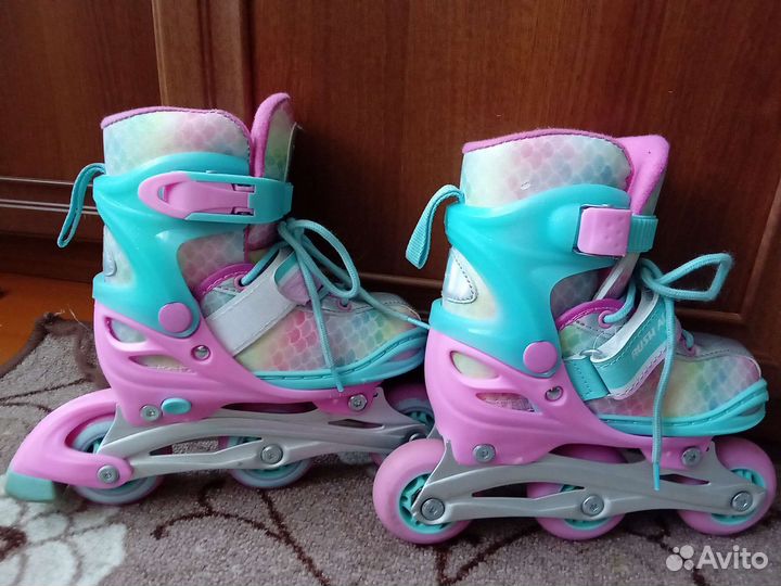Роликовые коньки для девочки, размер(26-29)