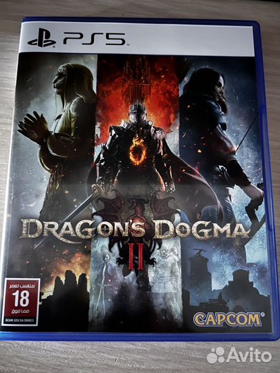 Dragons Dogma 2 ps5 диск
