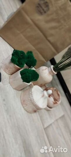 Подарочный набор. Ваза. Шкатулка. Кашпо