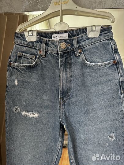 Джинсы zara 34