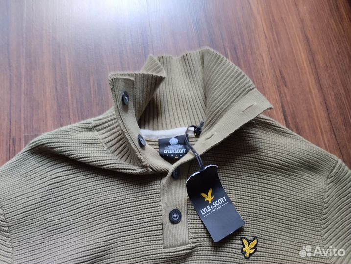 Джемпер мужской Lyle&Scott. Размер L (50)