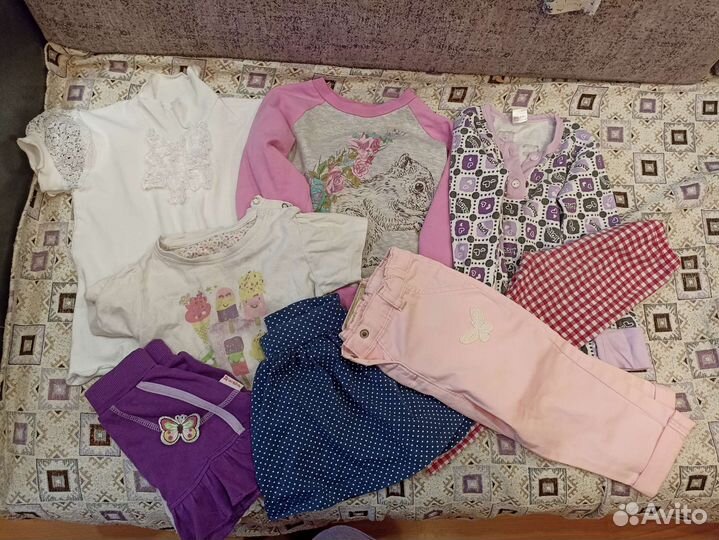 Детские для девочек вещи пакетом98-104