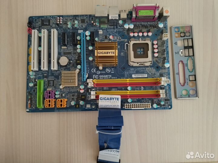 Материнская плата gigabyte 775