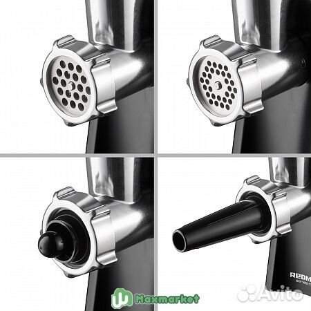 Мясорубка redmond RMG-1223, Черный