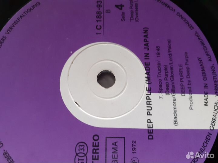 Lp Винил Deep purple-m.Japan,2-R.OperaJ.,Christ