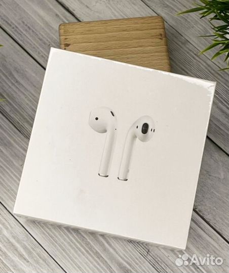 Новые Airpods 2 в запечатанной упаковке
