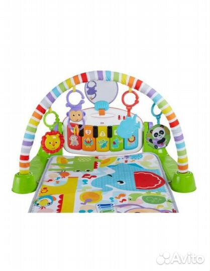 Развивающий коврик Fisher Price с пианино делюкс