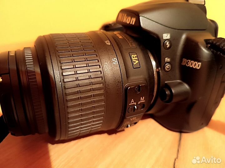 Зеркальный фотоаппарат nikon D3000