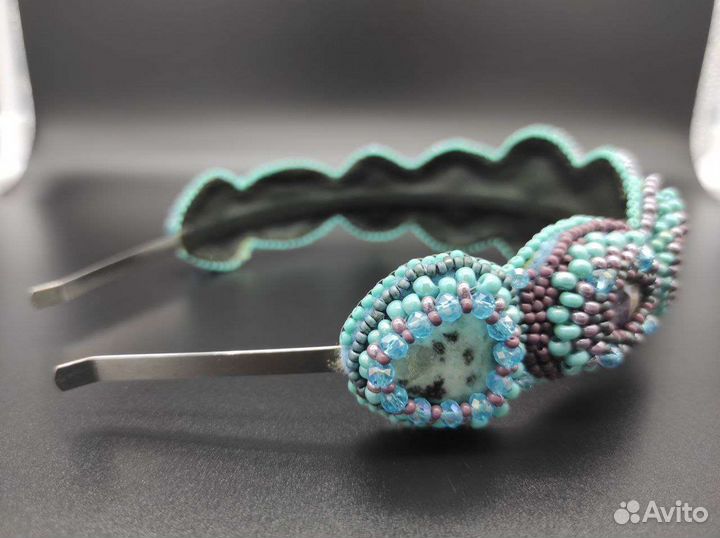 Ободок для волос ручной работы