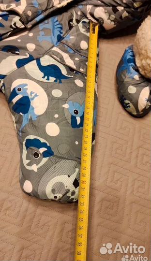 Комбинезон трансформер с утеплителем 68-80