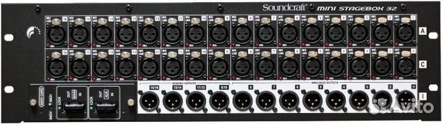 Микшер Soundcraft MSB-32 Cat5 Mini Stagebox 32 (3U