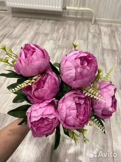 Букет пионов