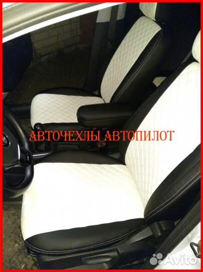 Чехлы Автопилот Volkswagen Polo 5 Sd из экокожи