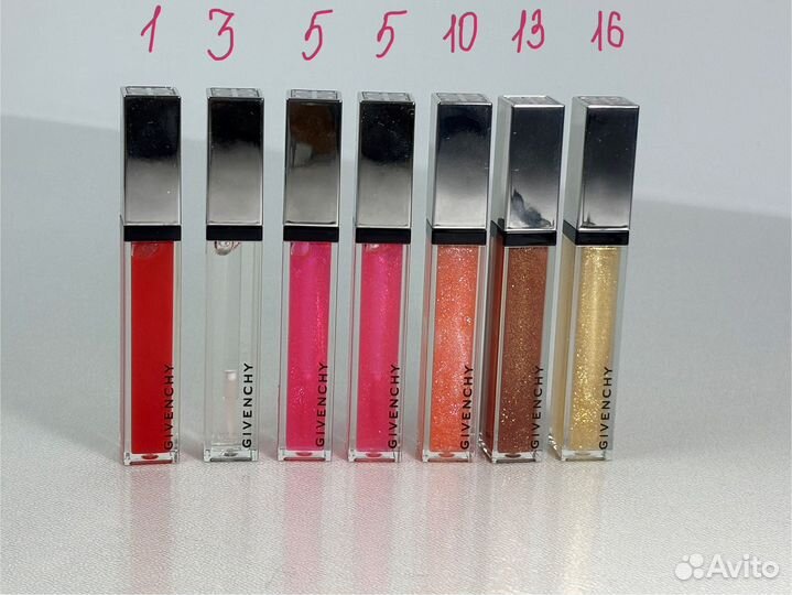 Givenchy Shiseido блеск для губ