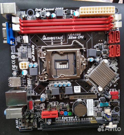 Материнские платы FM1, FM2+, AM2+, 775, 1155, 1156