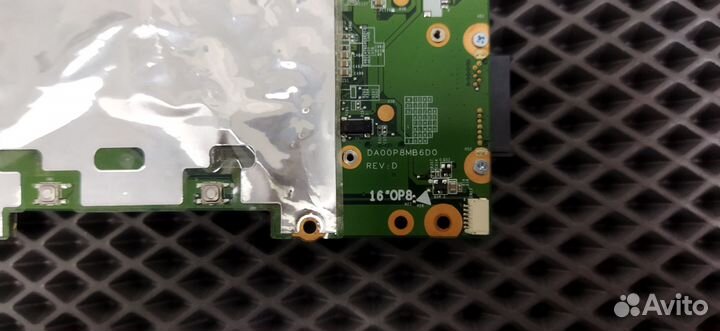 Нерабочая Мат. плата HP Compaq Presario CQ61