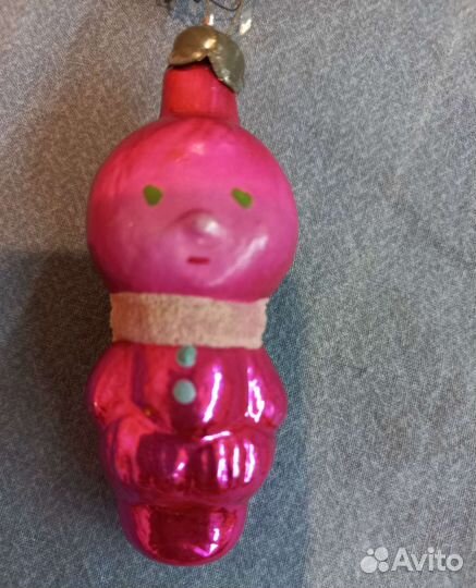 Елочные игрушки СССР советские