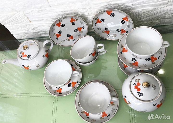 Чайный сервиз Пролетарий СССР