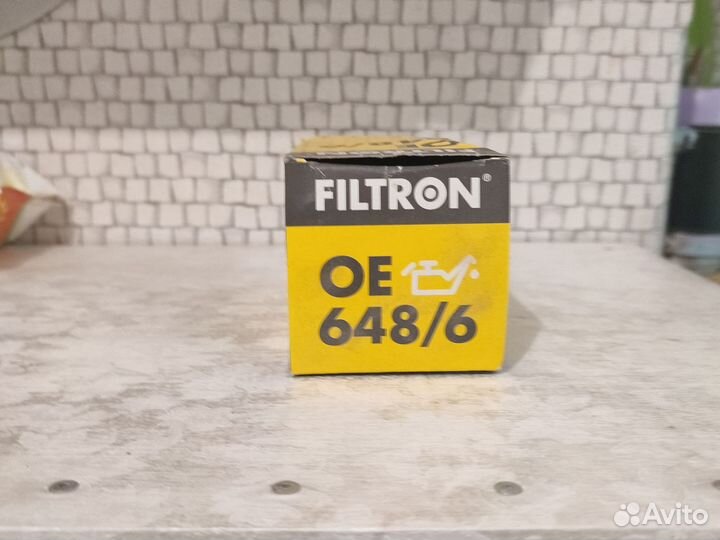 Фильтр масляный filtron OE 648/6