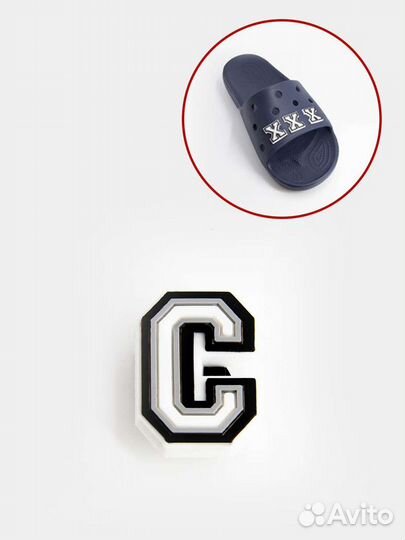 Джибитсы буквы на кроксы и их аналогов