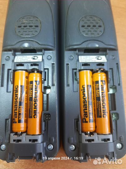 Радиотелефон Panasonic KX-TG6712RU 2 трубки