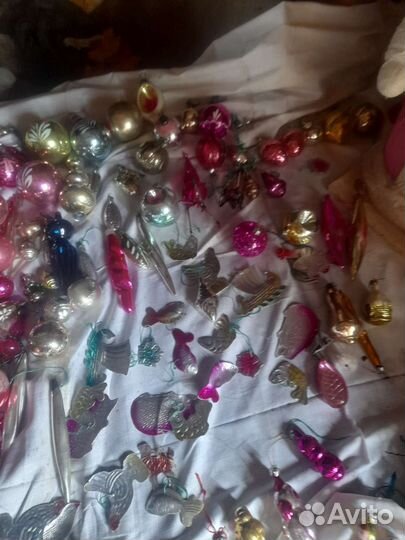 Елочные игрушки СССР