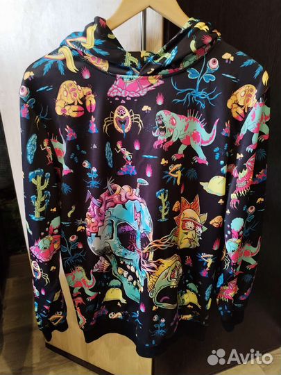 Кофта с капюшоном мужская