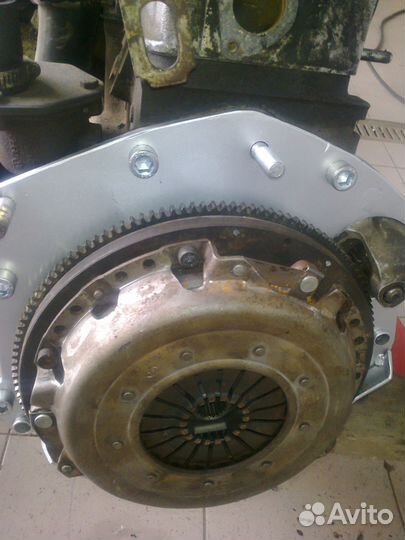 Дизель в Ниву. Переходная плита VW - ваз