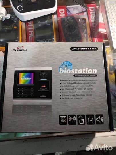 Биометрический считыватель Suprema Bioststion 1