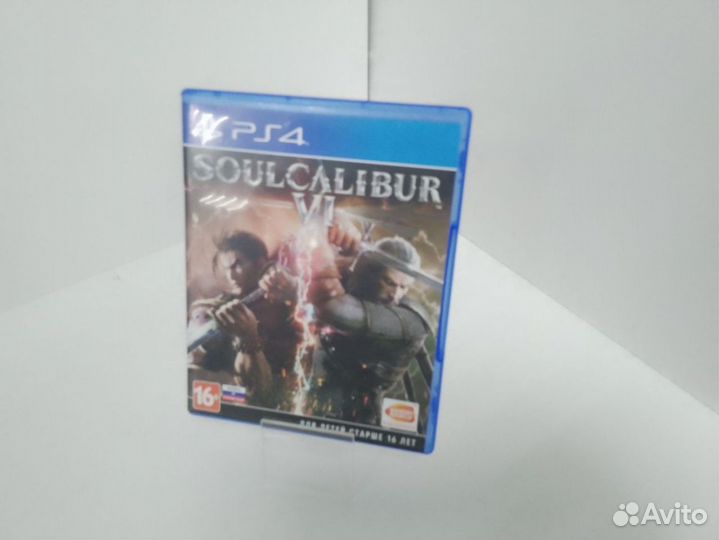 Игровые диски. Sony Playstation 4 SoulCalibur VI