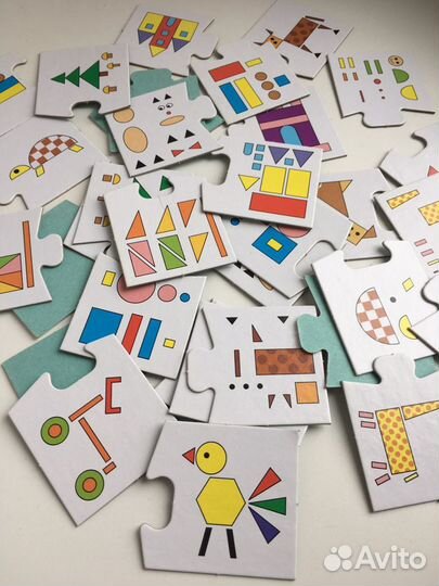 Пазл- игра развивающая Весёлая логика