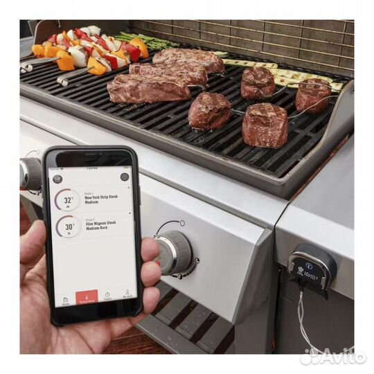 Цифровой термометр weber igrill 3 для газового гри