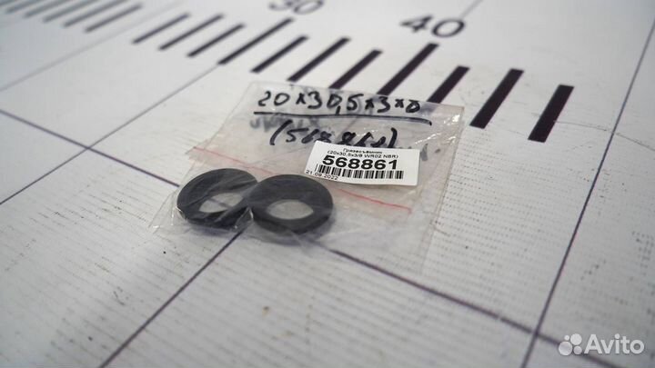 Грязесъёмник (20х30,5х3/8 WR02 NBR)