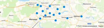 На карте