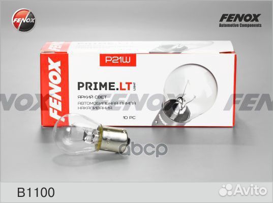 Лампа P21W fenox B1100 B1100 fenox