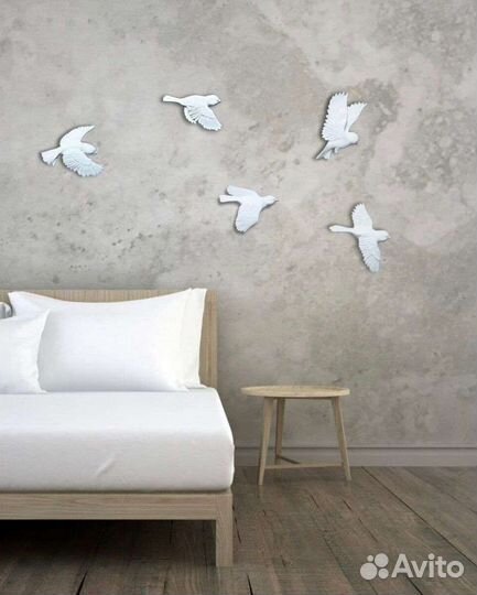 Декоративные птицы на стену