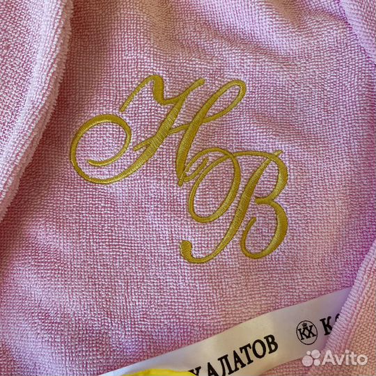 Халат с вышивкой на спине