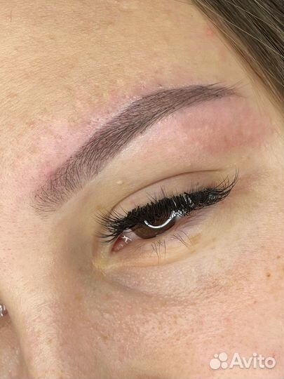 Оформление бровей