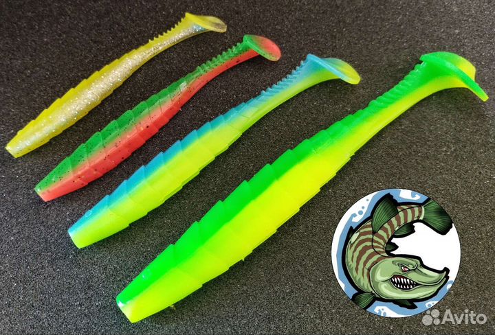 Силиконовые приманки Frapp Geko (Реплика)