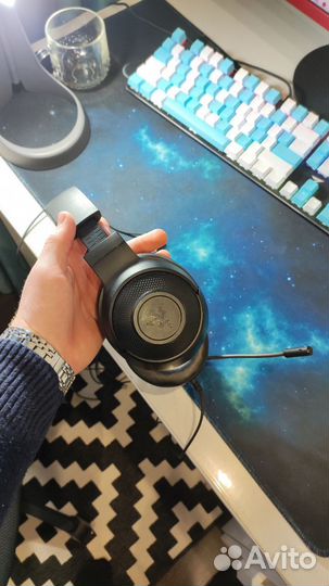 Проводные наушники Razer Kraken X Lite черный