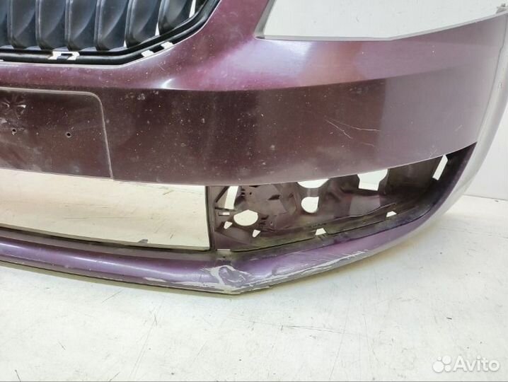 Бампер передний Skoda Octavia A7 2013-2016