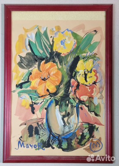 Картина Майорова Игоря, акварель, цветы