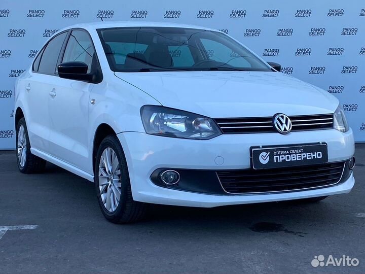 Volkswagen Polo 1.6 МТ, 2014, 186 800 км